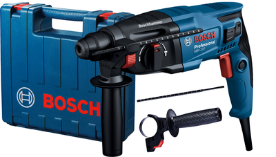 Перфоратор мережевий Bosch Professional GBH 220, 720 Вт, 2дж, 4800 уд.хв, валіза (06112A6020)