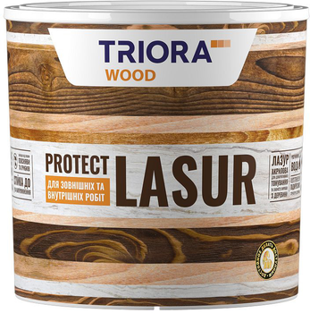 Лазур акрилова TRIORA 0.75 л Сосна (4823048025813)