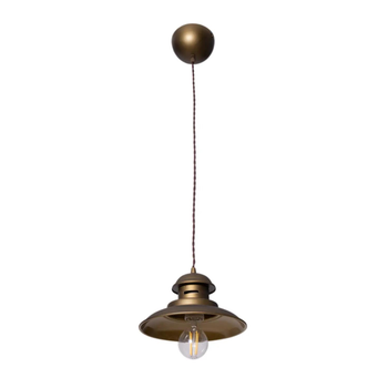 Підвіс Altalusse INL-6091P-01 Brushed gold E27 1x60 Вт