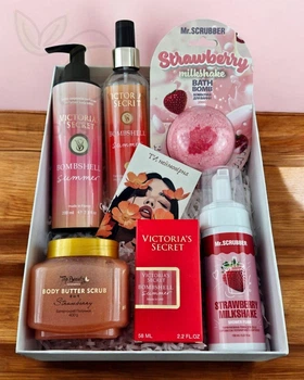 Подарунковий набір косметики No Brand в стилі Victoria's Secret Bombshell Summer 6 в 1