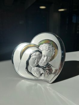 Срібна ікона Свята Родина (17,5 x 15 см) Valentі 81252 4L ORO