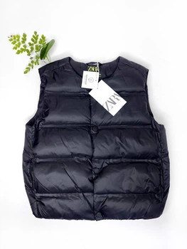 Жілет демісезонний ZARA 107 см чорний артикул Л769