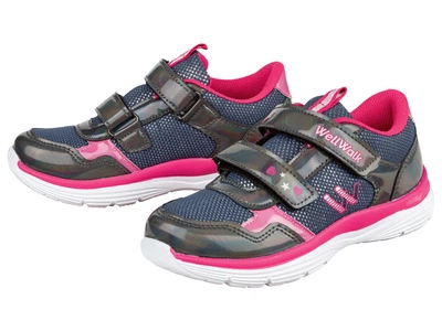 Кроссовки на липучках для девочки Well Walk Memory Walk 381706 24 Розовый