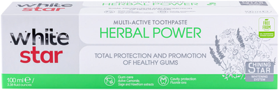 Мультиактивная зубная паста White Star Herbal Power 100 мл (3800237400317)