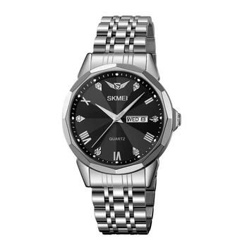 Мужские часы Skmei 2291SIBK Silver-Black
