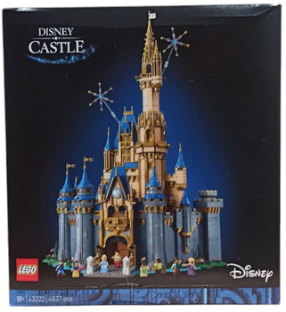 Zestaw klockow LEGO Disney: Zamek Disneya 4837 elementow (43222) (955555908551441) - Outlet