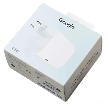 Зарядний блок Google для швидкого заряджання смартфонів Google Pixel 45W USB-C Charger EU