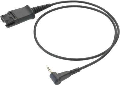 Adapter HP Poly QD - Jack 2.5 mm 0.45 m Black (85S11AA)