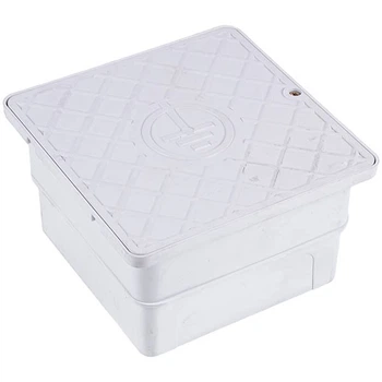 Коробка 140x140x100mm пластикова для фасадного ревізійного з'єднання 68/2 PL