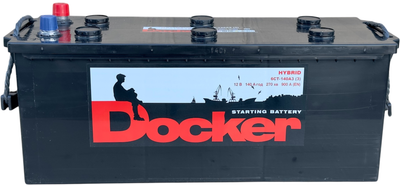 Акумулятор автомобільний Docker 140 Аг (+/-) EN900 (СТ-00172033)