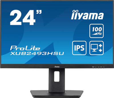 Монитор 23.8" iiyama ProLite XUB2493HSU-B7