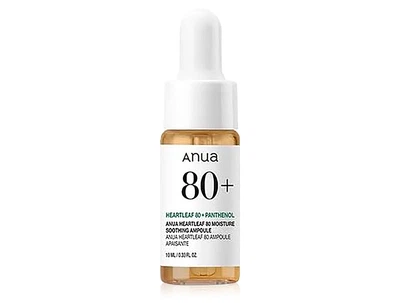 Заспокійлива сироватка для обличчя з екстрактом хауттюйнії ANUA Heartleaf 80 Moisture Soothing Ampoule, 10мл