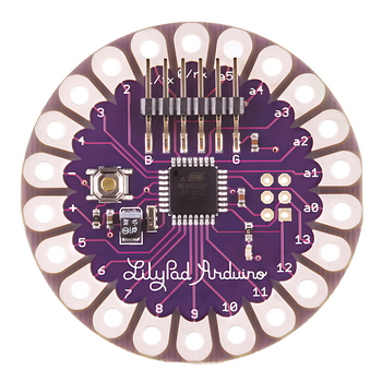 Контроллер SparkFun LilyPad Arduino Main Board (ATmega328P)