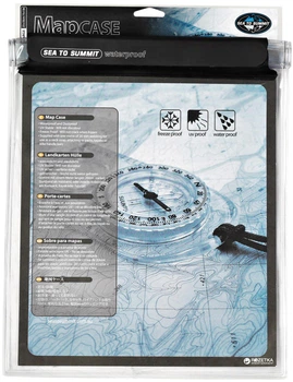 Водонепроницаемый чехол Sea To Summit Waterproof Map Case S Black STS AWMCS (9327868001255)