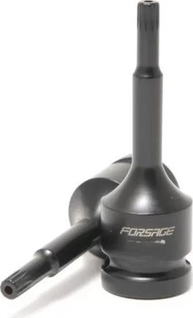 Головка Forsage 1/2" с насадкой Spline M8 с отверстием ударная глубокая (F-24807808T)