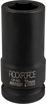 Головка ударна глибока Rock Force 3/4" 6-гранна 21 мм (RF-46510021)