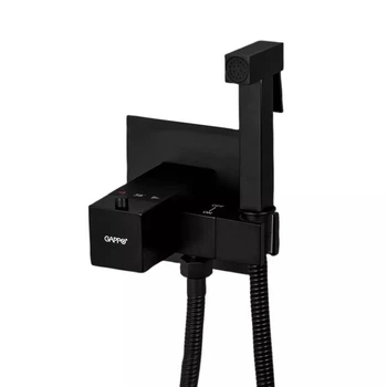 Гигиенический душ с термостатом GAPPO G7207-60 черный