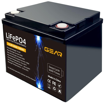 Батарея LiFePo4 GEAR 12.8V - 60Ah (GB-LiFePo4-12.8-60)