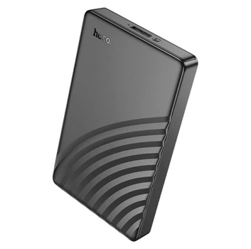 Корпус кишеня Hoco HB46 USB3.0 для зовнішніх дисків HDD/SSD 2.5" SATA - Black