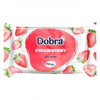 Мило туалетне Dobra 70гр Полуниця (4820195506615)