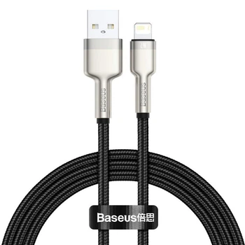 Зарядный кабель USB Lightning для iPhone / Провод шнур Юсб Лайтнинг для зарядки айфона Apple устройств 1м UL6