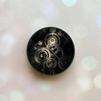 Держатель для смартфона / планшета попсокет Popsocket Черный :: Механизм (принт 238)