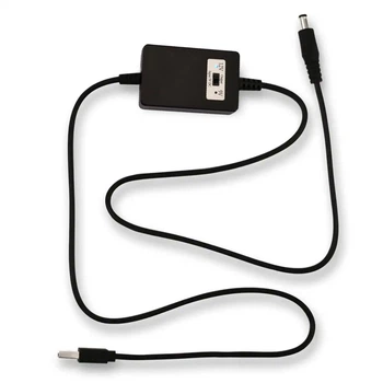 Шнур кабель живлення для роутера з підвищенням напруги :: USB-DC 5.5x2.5