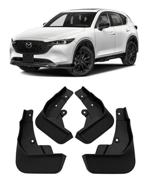 Брызговики Touye для Mazda CX-5 2021- черные глянцевые арки
