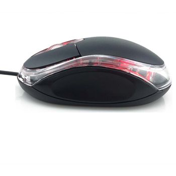 Мышь проводная оптическая JEDEL BLACK оптическая USB Optical Mouse 800 dpi