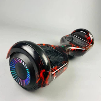 Гіроборд Smart Balance Wheel U6 Premium 6.5" +LED Червона Блискавка