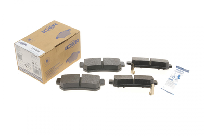 Колодки гальмівні задні Daewoo Rexton/Ssangyong Rexton 02-/Actyon 05-/Korando 97-06 181646 ICER