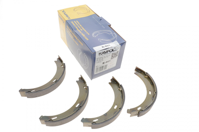 Колодки ручника MB C-class W202/203 93-07/A-class W168/169 97-12 164x20 K-801 KAMPOL