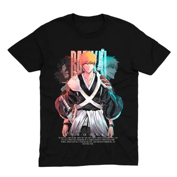 Футболка Ичиго Куросаки Блич Bleach MRZ v427 L (27063)
