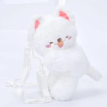 Рюкзак Кот, 37*18*14см, 1 отделение, застежка-молния, плюш YG0060