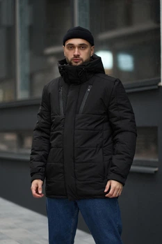 Куртка зимняя мужская «Everest» Intruder черная (1589541471/XL)