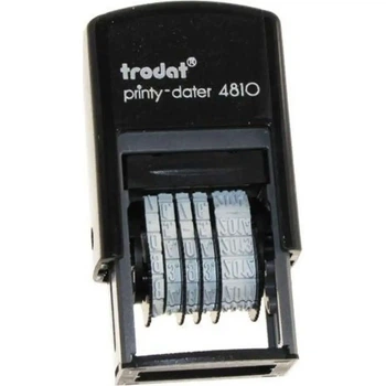 Мінідатер 3.8мм пластиковий TRODAT 4810 Bank