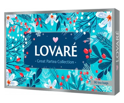 Колекція чаю Lovare Great Partea Collection у пакетиках 90шт