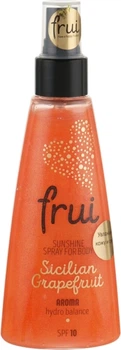 Сияющий солнцезащитный спрей для тела Frui Sunshine Spray for body Sicilian Grapefruit SPF 10