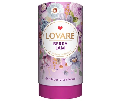 Квітковий чай Lovare Ягідний Джем 80г