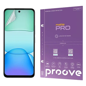 Защитная 3D гидрогелевая плёнка Proove PRO для Xiaomi Redmi Note 12 Pro 5G, матовая на экран