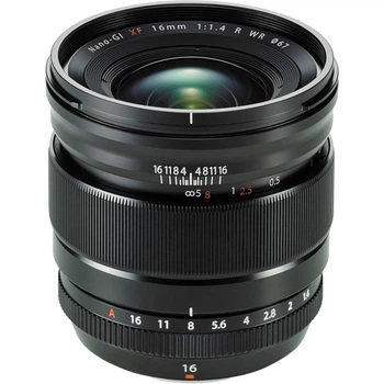 Объектив Fujifilm XF 16mm f/1.4 R WR