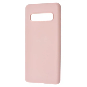 Чехол силиконовый противоударный WAVE Premium Colorful Case (TPU) для Samsung Galaxy S10 (G973F) pink sand