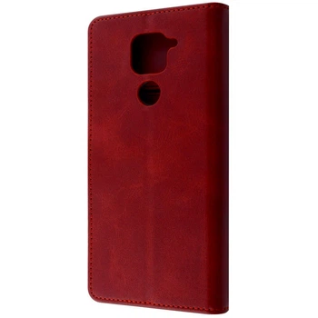 Чехол книжка VVave Premium Fold Case для Xiaomi Redmi Note 9 red