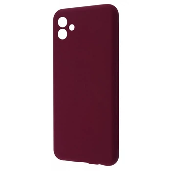 Чехол противоударный силиконовый WAVE Premium Full Silicone Cover для Samsung Galaxy A04 (A045F) plum