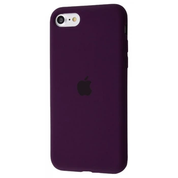 Чехол силиконовый Premium Silicone Case Full для Apple iPhone 7/8/SE 2 purple