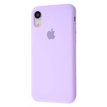 Чехол силиконовый Premium Silicone Case Full для Apple iPhone Xr lilac