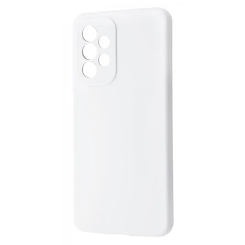 Чохол противоударний силіконовий WAVE Premium Full Silicone Cover для Samsung Galaxy A33 (A336B) white
