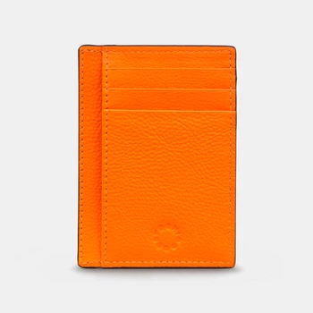 Картхолдер оражевого цвета Yoshi Y1212 Orange