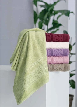 Бамбуковые полотенца Silver KOYU 50х90см Mia soft
