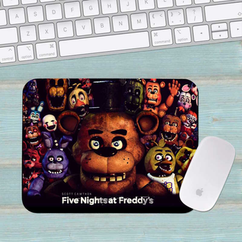 Коврик для мыши Пять ночей с Фредди Five Nights at Freddy's FNAF средний 007 (290х250х3мм)